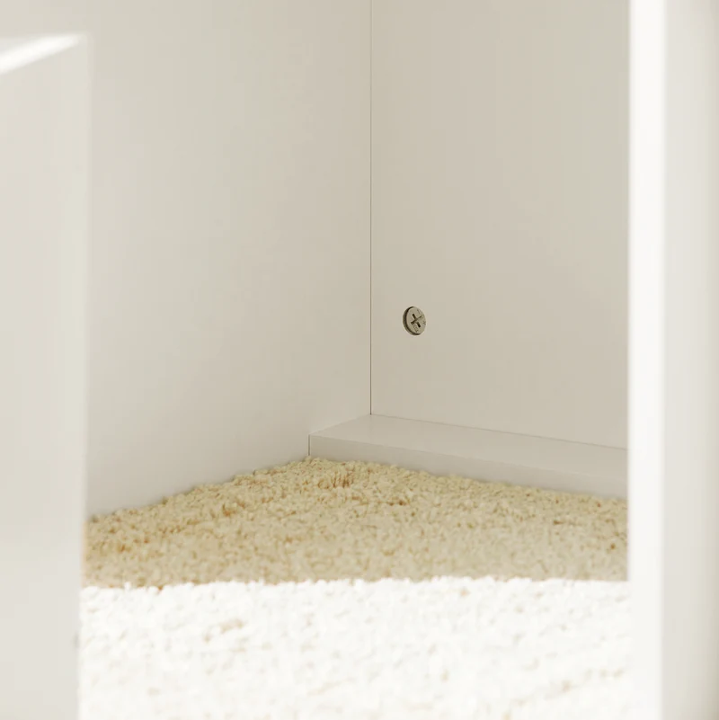 SoBuy KMB72-W Armoire de Rangement pour Enfant, Rangement pour Livres et Jouets, Coffre à Jouets pour Enfant