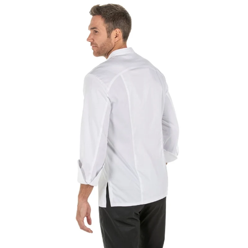 Chaqueta Cocinero Hebillas Blanca