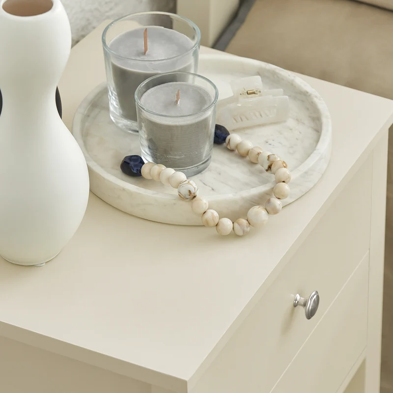 SoBuy FBT114-MI Table de Chevet Table de Nuit Bout de Canapé Table d'Appoint Table Téléphone Table de Café Table de Lit Table Basse Beige