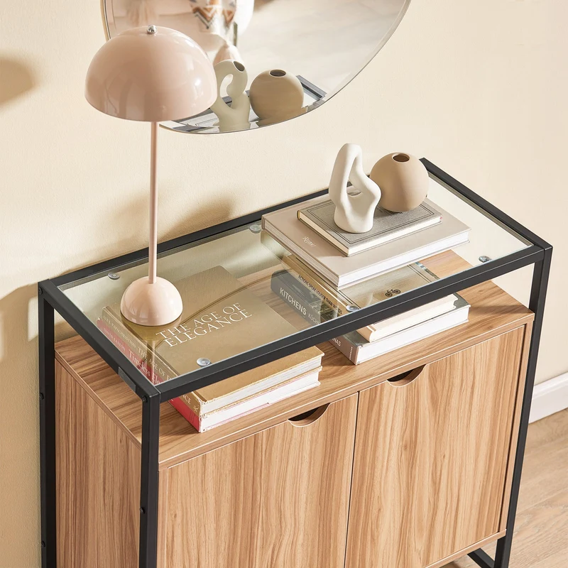 SoBuy FSB55-N Table Console, Table d’Entrée, Meuble d’Entrée, Bout de Canapé