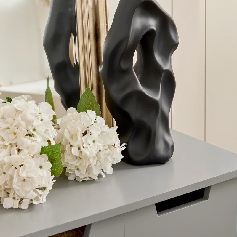 SoBuy FSB51-HG Table Console, Table d’Entrée, Bout de Canapé avec 3 tiroirs et 1 étagère