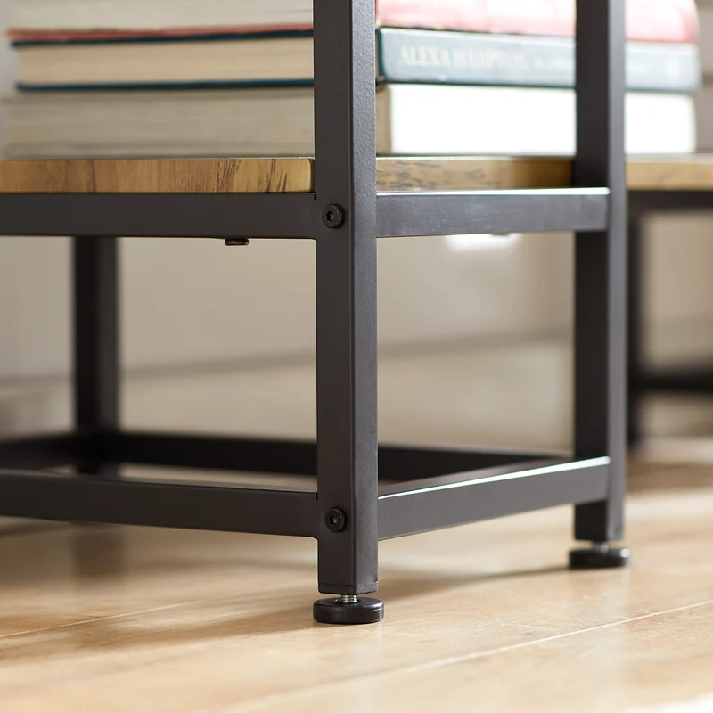 SoBuy FSB33-F Table Console Table d’entrée Buffet Bout de Canapé Table d'appoint avec 3 étagères de Rangement