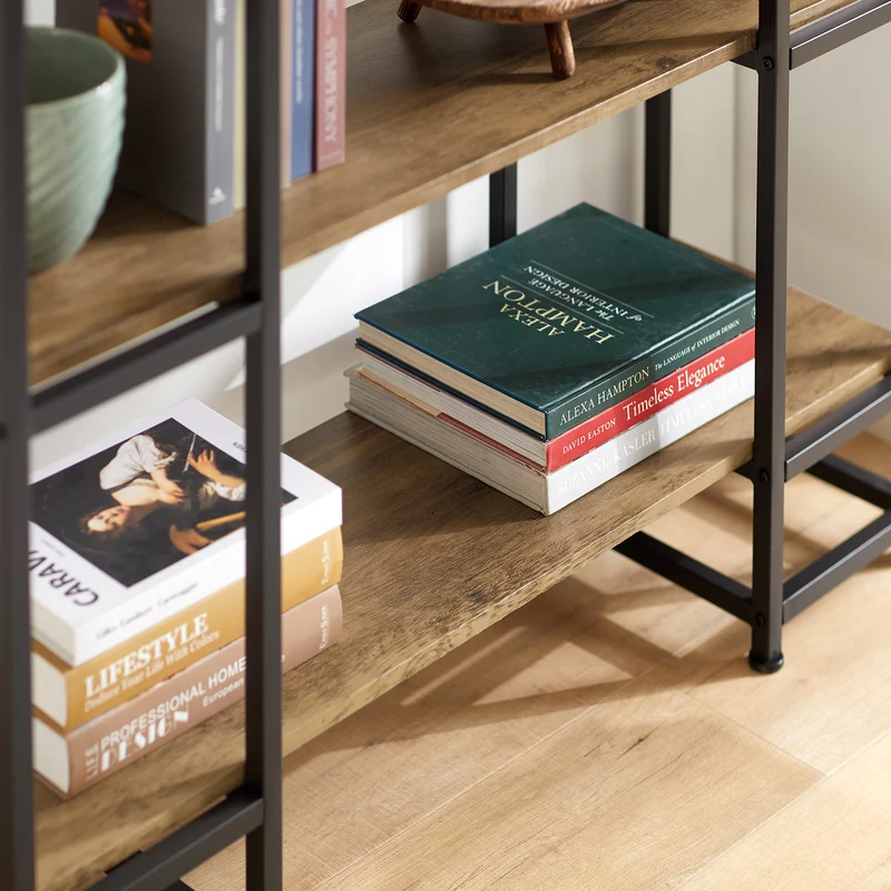 SoBuy FSB33-F Table Console Table d’entrée Buffet Bout de Canapé Table d'appoint avec 3 étagères de Rangement