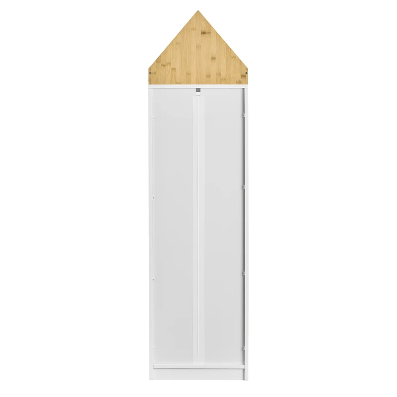 SoBuy KMB42-W Bibliothèque Étagère de Rangement pour Livres et Jouets Enfant Étagère à Livres, Multifonctionnel