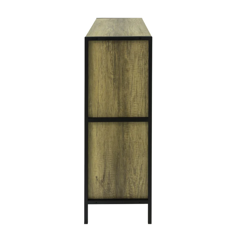 SoBuy FSB37-T Buffet Commode Meuble de Rangement Table Console Placard avec 2 Portes