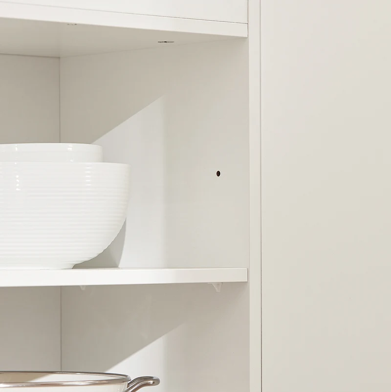 SoBuy FKW97-WN Desserte Cuisine avec Roulettes, Usage Polyvalent, Mobile, pour Cuisine et Salle à Manger, Rangement Optimisé – L108×P60×H90 cm, Blanc et Naturel