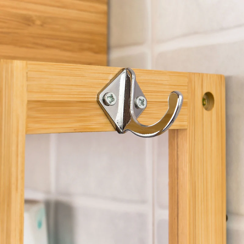SoBuy FRG27-WN Etagère Murale Salle de Bain Toilettes Cuisine