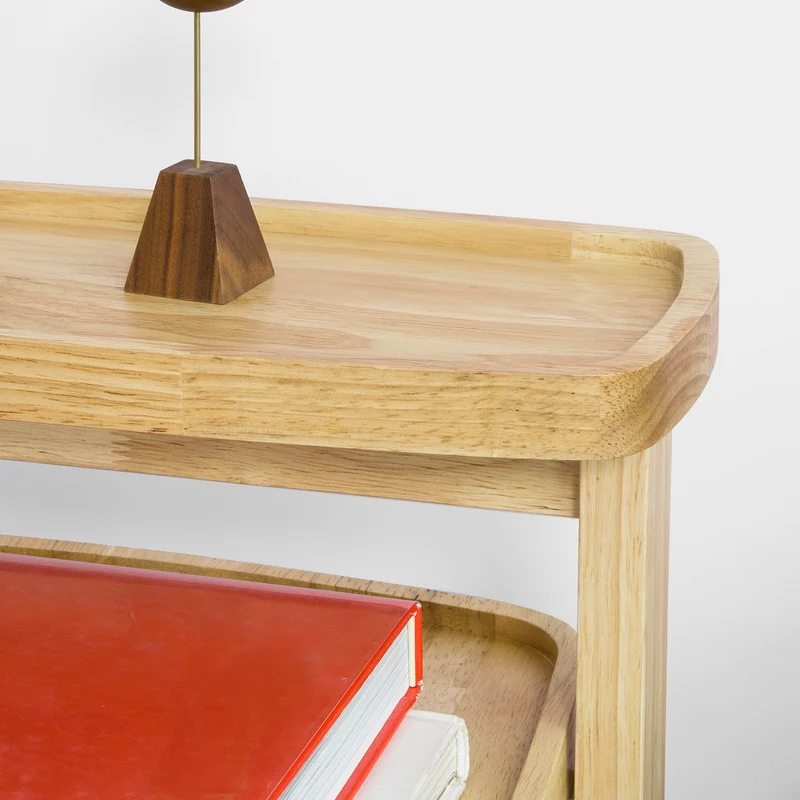 SoBuy FBT89-N Bout de Canapé Table Café Table d’appoint en Bois d’hévéa