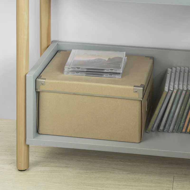 SoBuy KMB28-HG Bibliothèque pour Enfants à 2 Étages Étagère à Livres Enfants