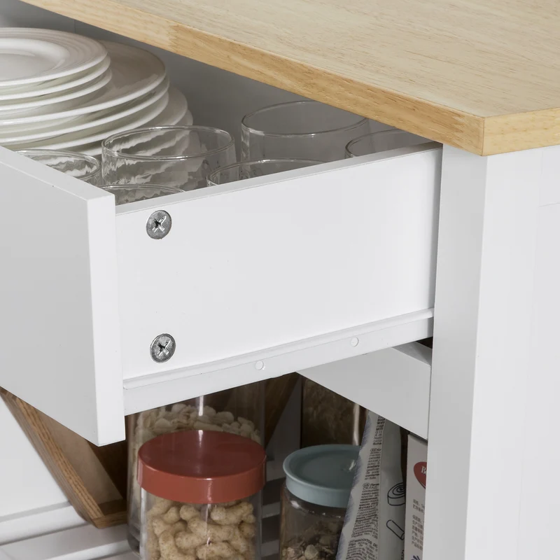 SoBuy FKW74-K-WN Chariot de Cuisine
