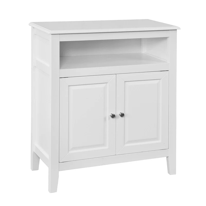 sebuyfr.comG204-W Meuble Bas de Salle de Bain Armoire Toilette Buffet commode – Blanc