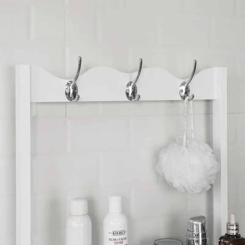 sebuyfr.comG279-W Étagère de Rangement style Échelle Meuble Colonne Salle de Bain Entrée