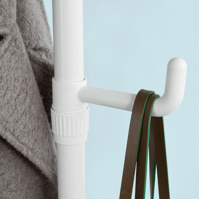sebuyfr.comG159-W Télescopique Porte-manteaux Télescopique avec Vêtements Fork