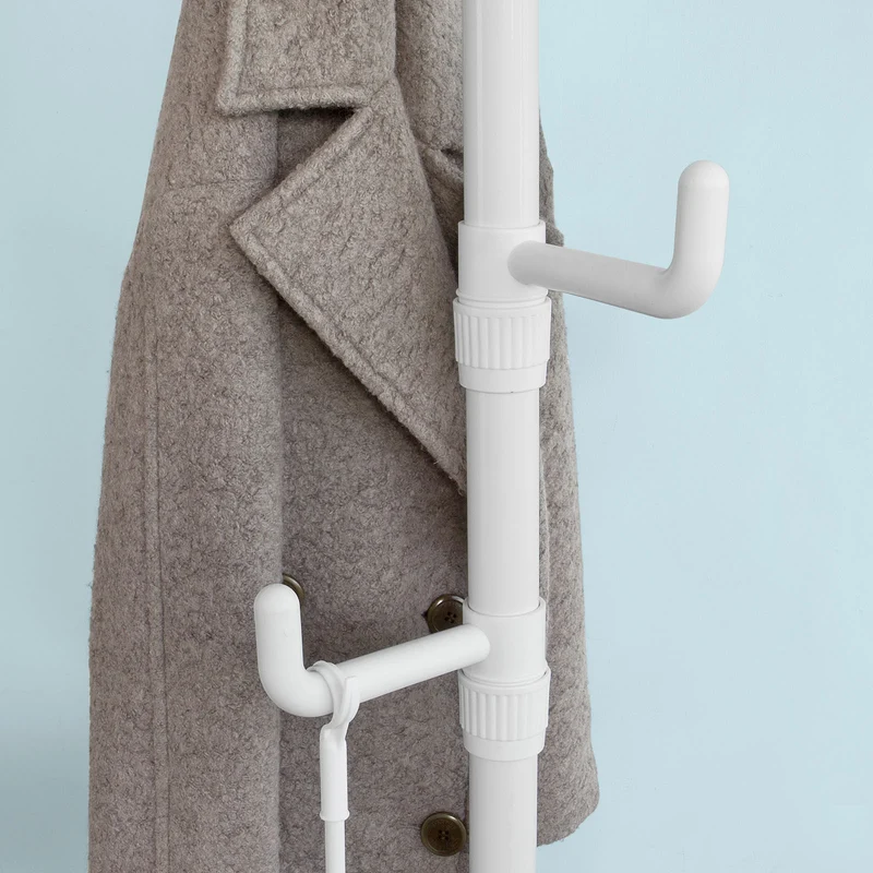 sebuyfr.comG159-W Télescopique Porte-manteaux Télescopique avec Vêtements Fork