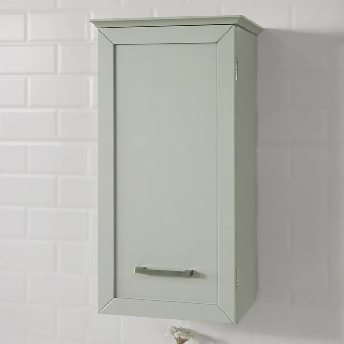 SoBuy BZR10-HG Meuble Salle de Bain Armoire Suspendue de Toilettes Placard