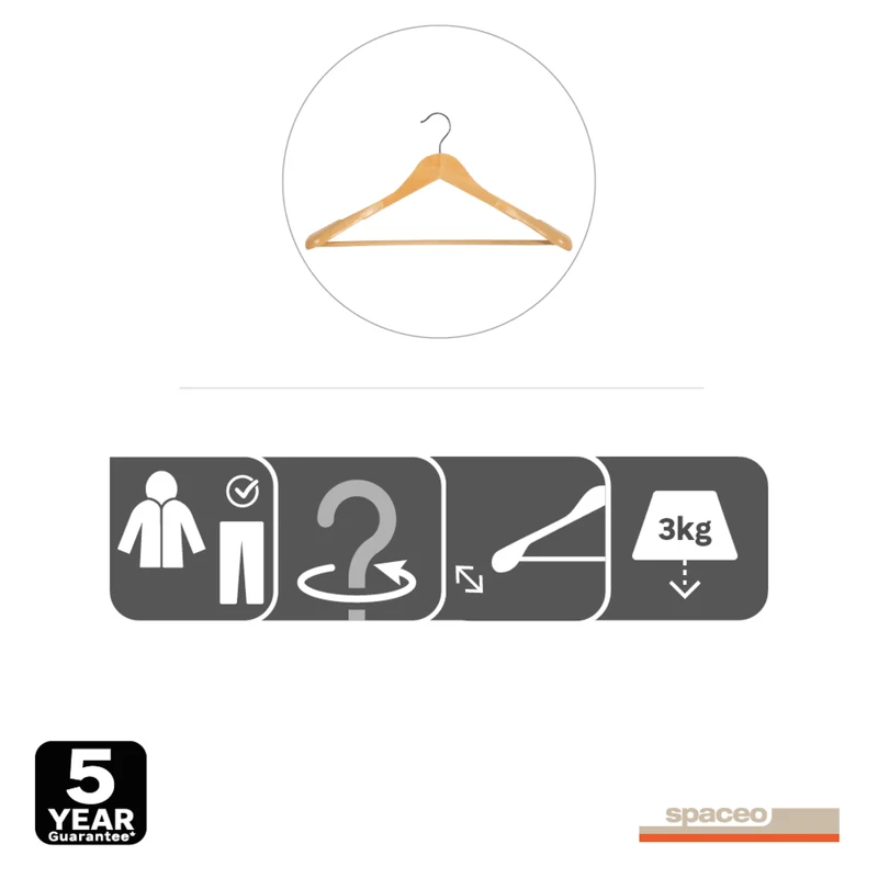 HANGER FOR JACKET 45 CM SPACEO