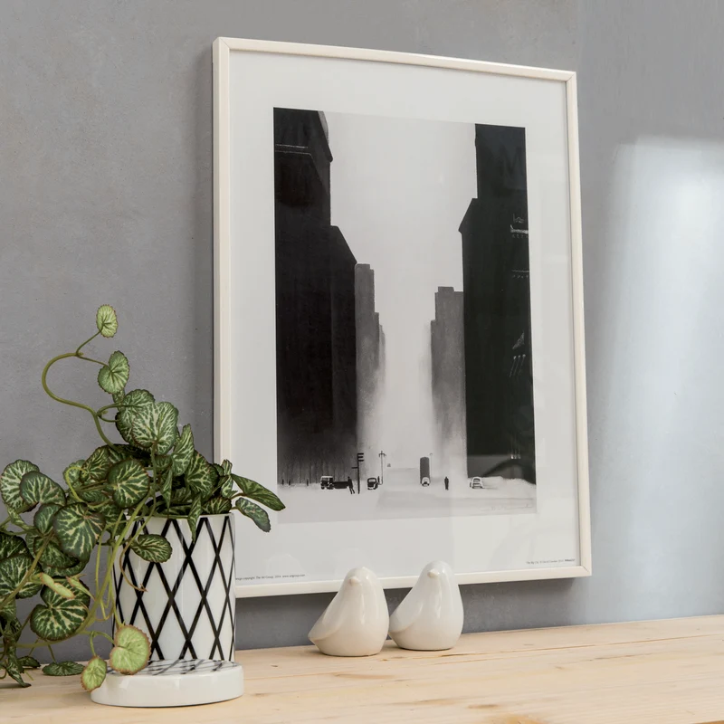 LILA FRAME 50X70 CM PVC WHITE