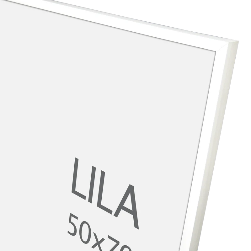 LILA FRAME 50X70 CM PVC WHITE