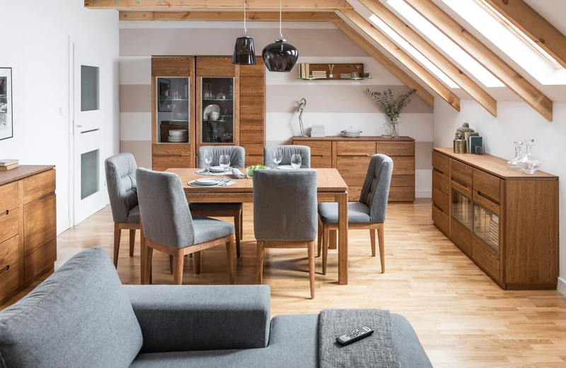 Buffet en chêne MONTENEGRO 45 | LoftStory