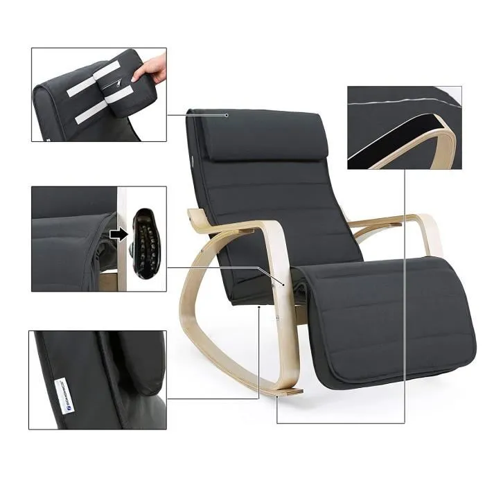 Fauteuil de lecture à bascule