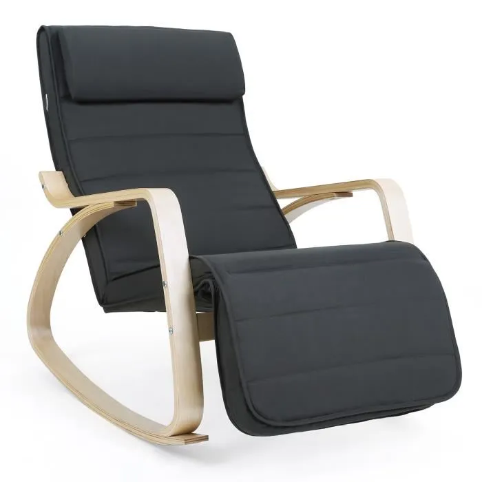 Fauteuil de lecture noir