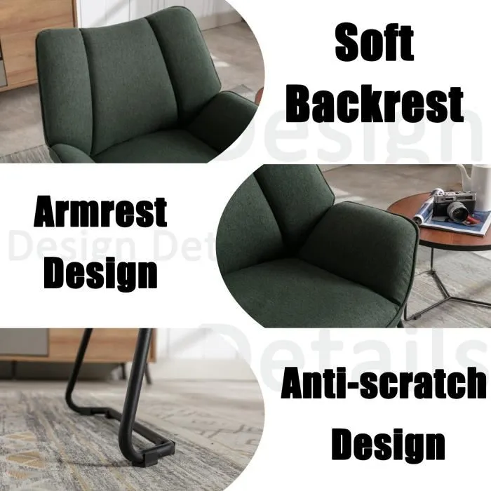 Fauteuil de lecture vert