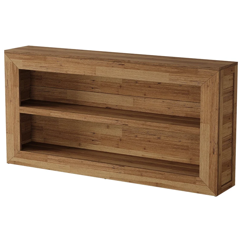 Tribesigns Console 160 cm à 2 étagères, Table d'entrée étroite de style champêtre pour salon et hall d'entrée