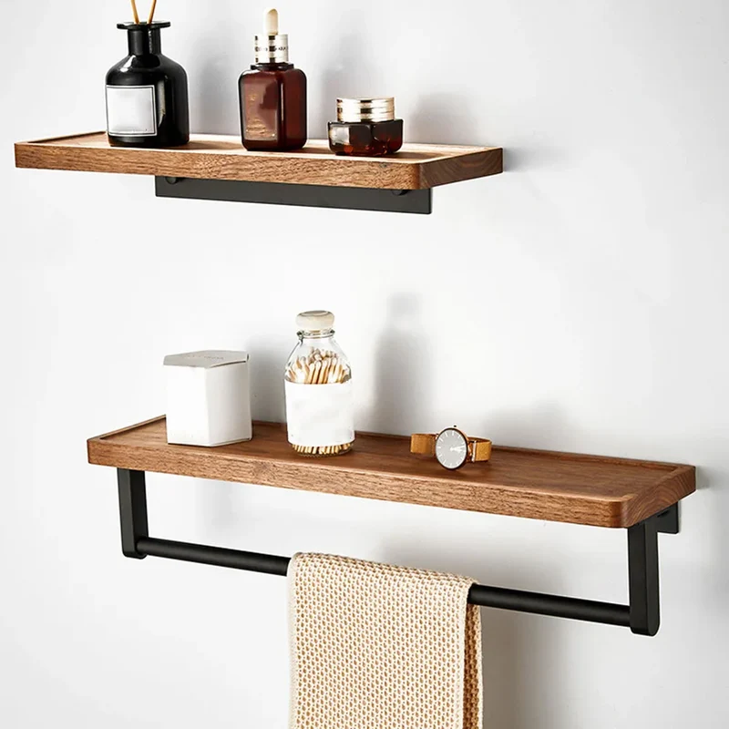 Étagère murale en bois