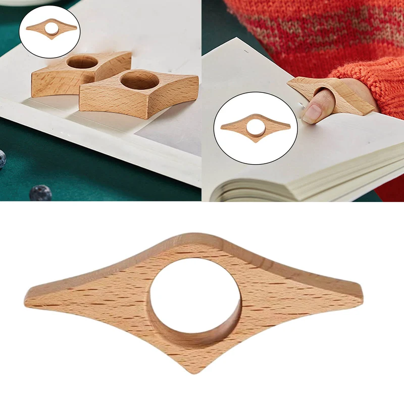 Bague de lecture en bois
