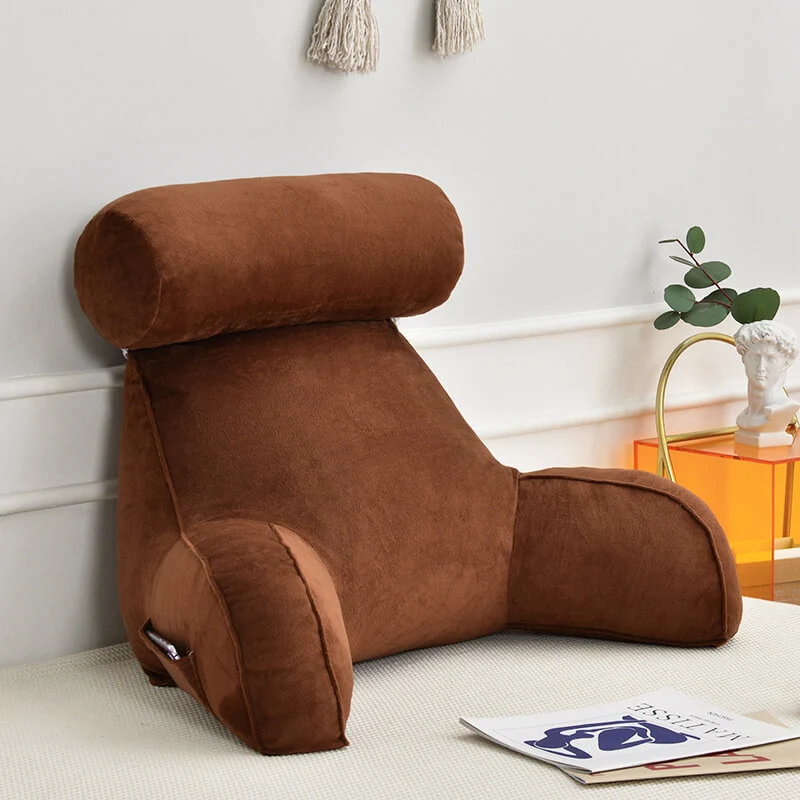 Coussin de lecture luxe