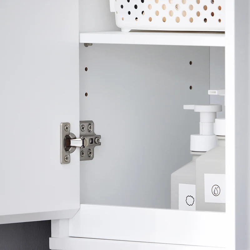 SoBuy BZR147-W Colonne de Salle de Bain 170 cm – Blanc