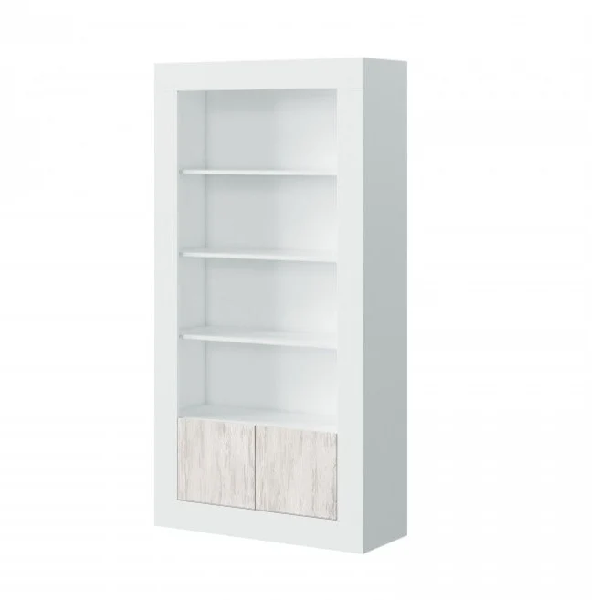 Bibliothèque avec rangement