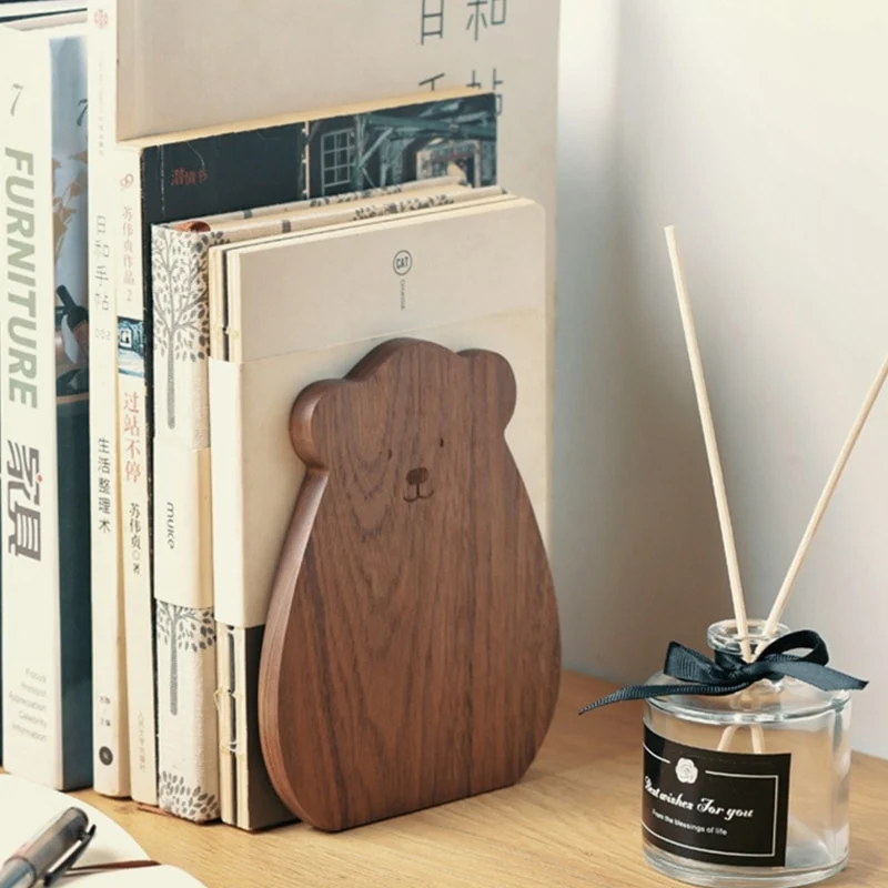 Serre livre Ours en bois