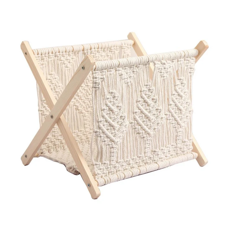 Porte revue en tissu