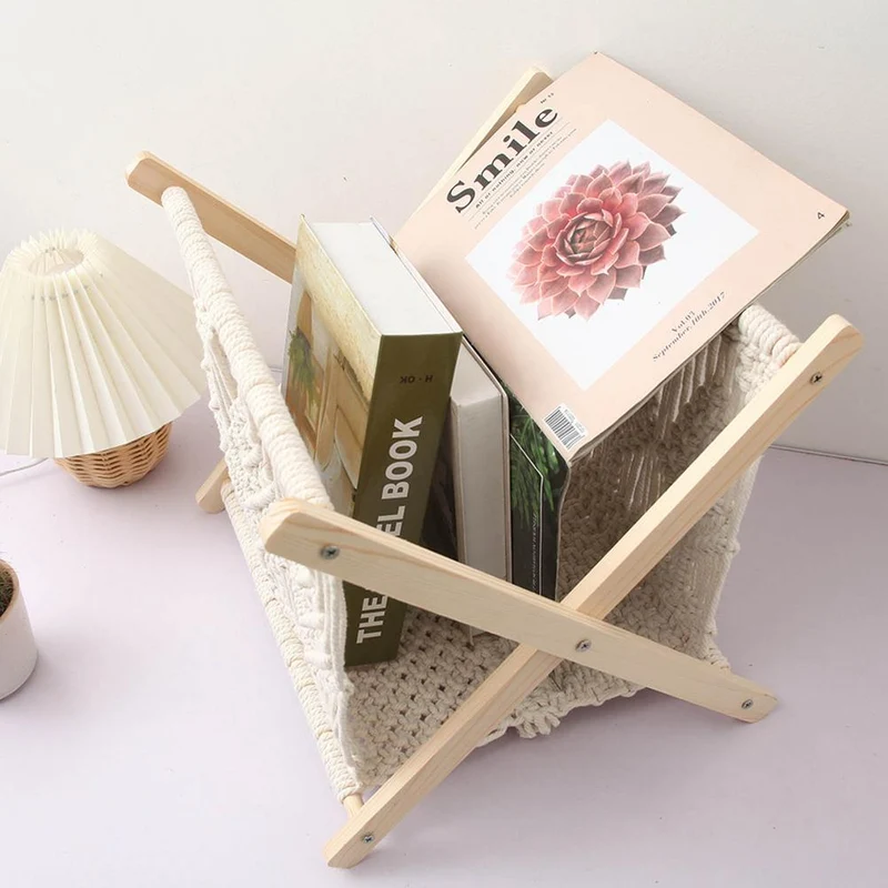 Porte revue en tissu
