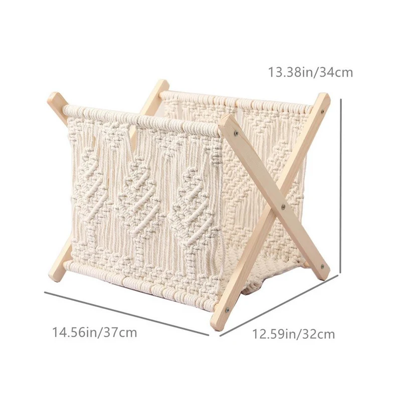 Porte revue en tissu