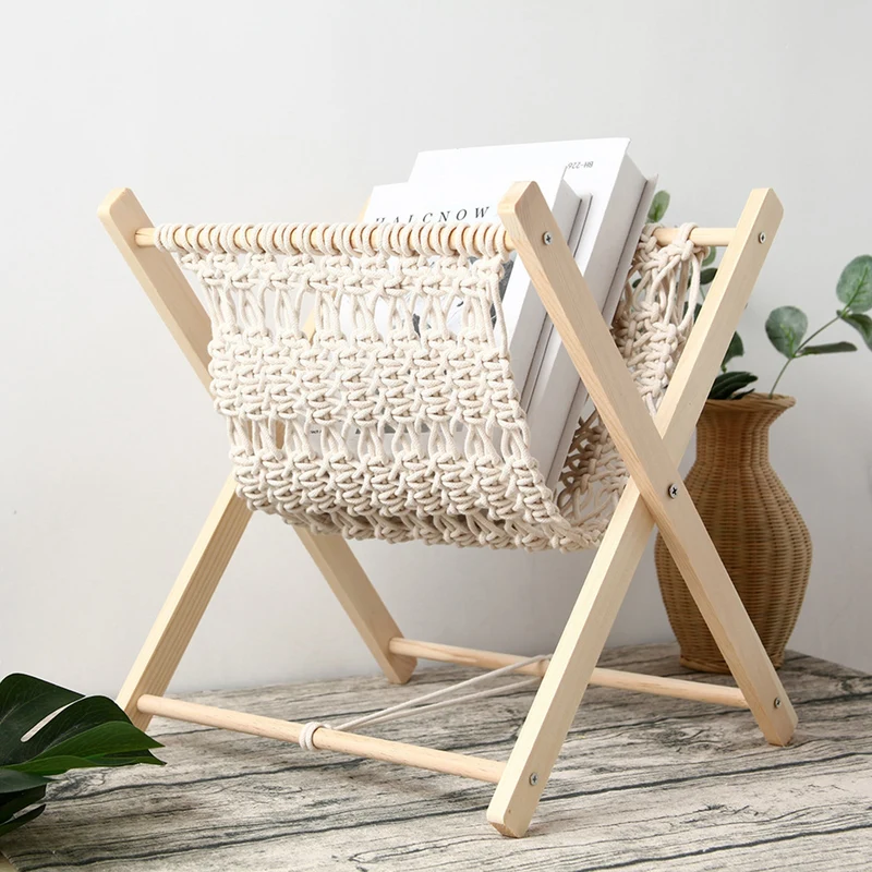 Porte magazine en tissu