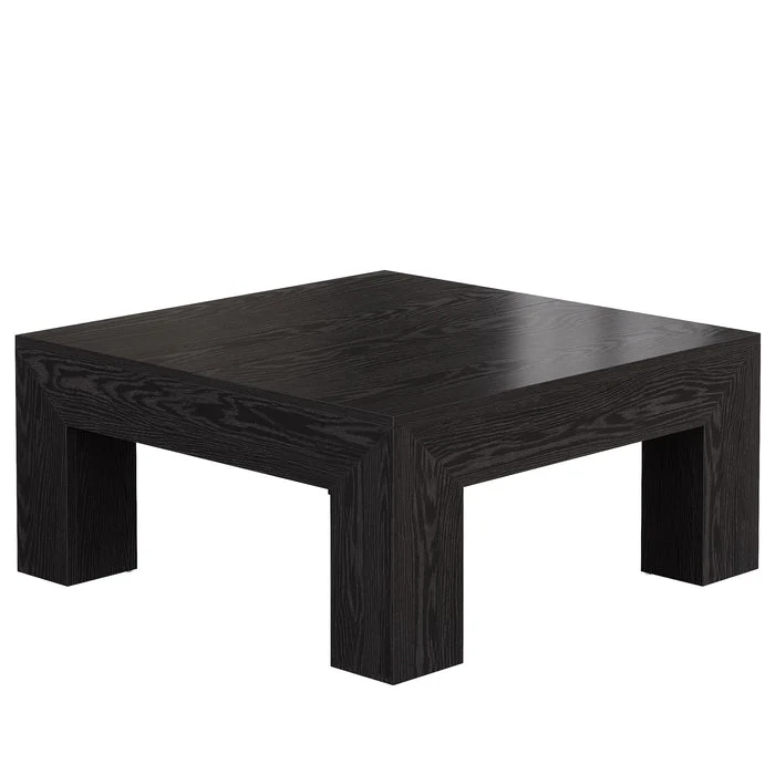 Tribesigns Table Basse Carrée pour Salon 100 x 100 x 50 cm, Table de Salon Bois Table d'appoint Farmhouse