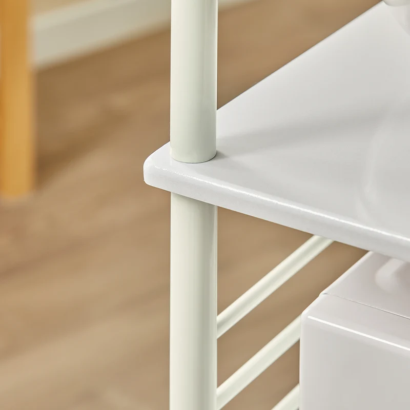 sebuyfr.comG12-W Meuble rangement cuisine roulant en bois, Chariot de cuisine de service