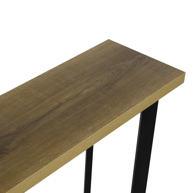 SoBuy FSB50-PF Table Console Table d’entrée Buffet Bout de Canapé Table d'appoint Cadre et Pieds en Fer