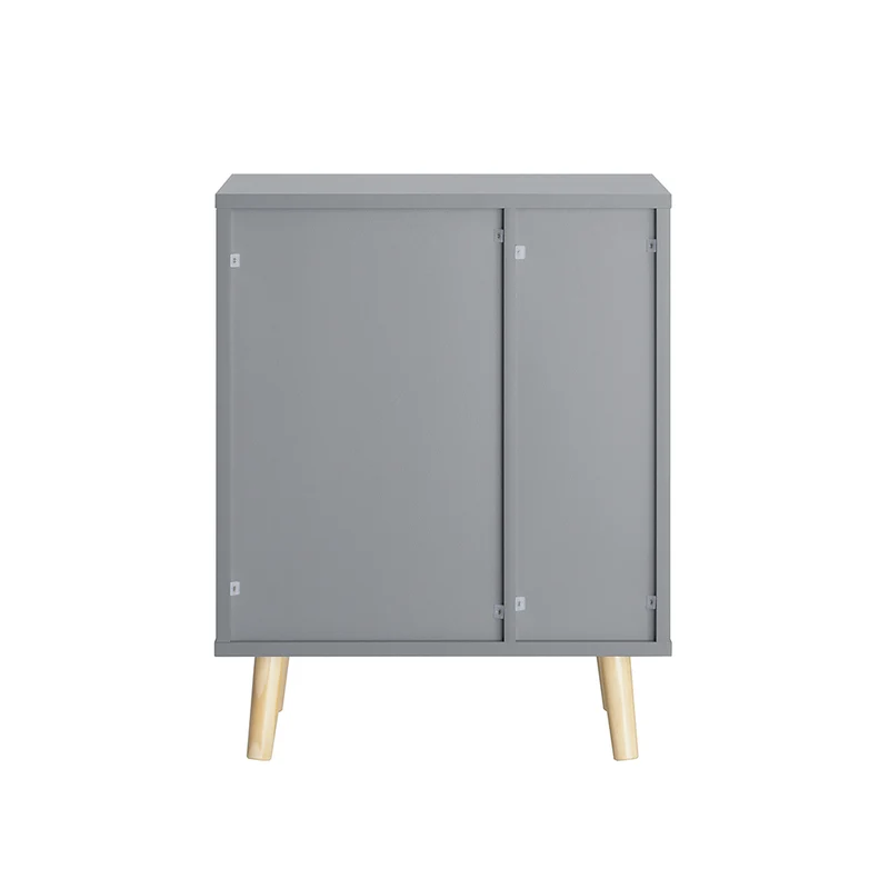 SoBuy FBT95-HG Table d’Appoint Bout de Canapé Table de Chevet Table de Nuit avec 3 tiroirs et 2 étagères de rangement