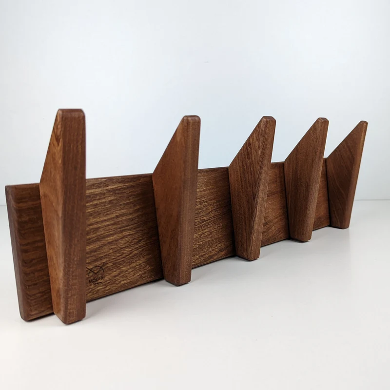 Patère en bois