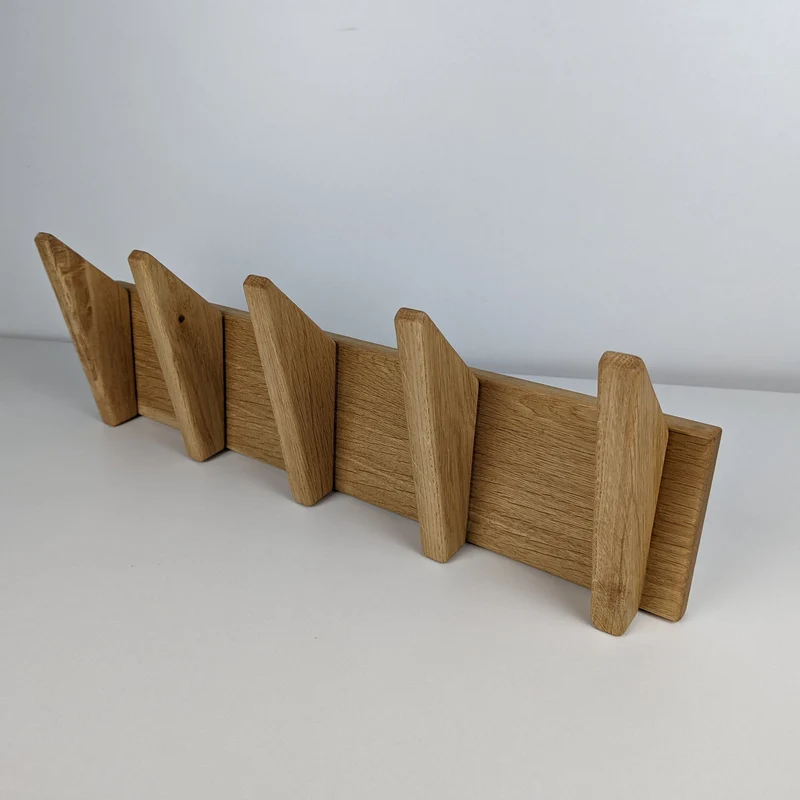Patère en bois