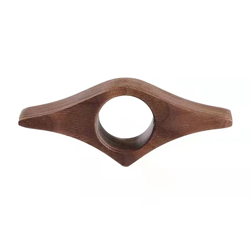 Porte page en bois foncé