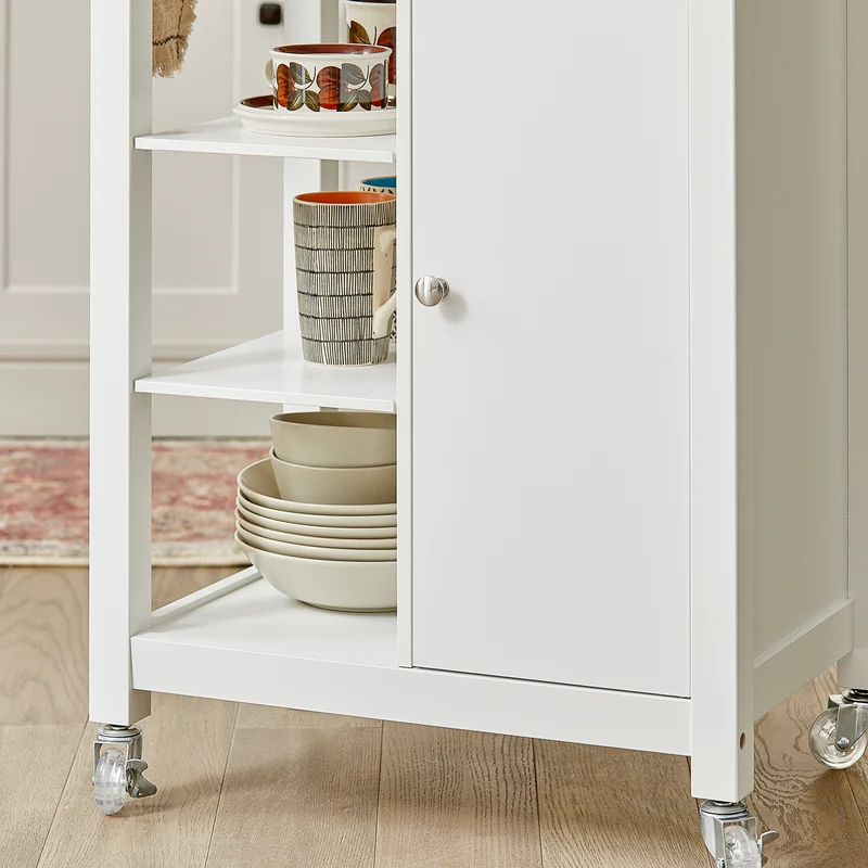 SoBuy FKW46-WN Desserte roulante Chariot de cuisine de service Meuble de Rangement