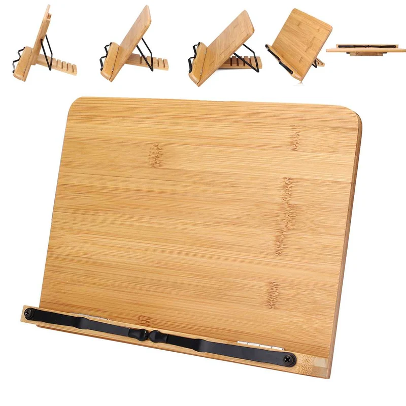 Repose livre en bois