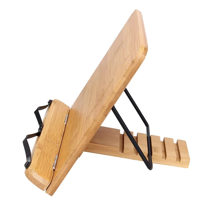 Repose livre en bois