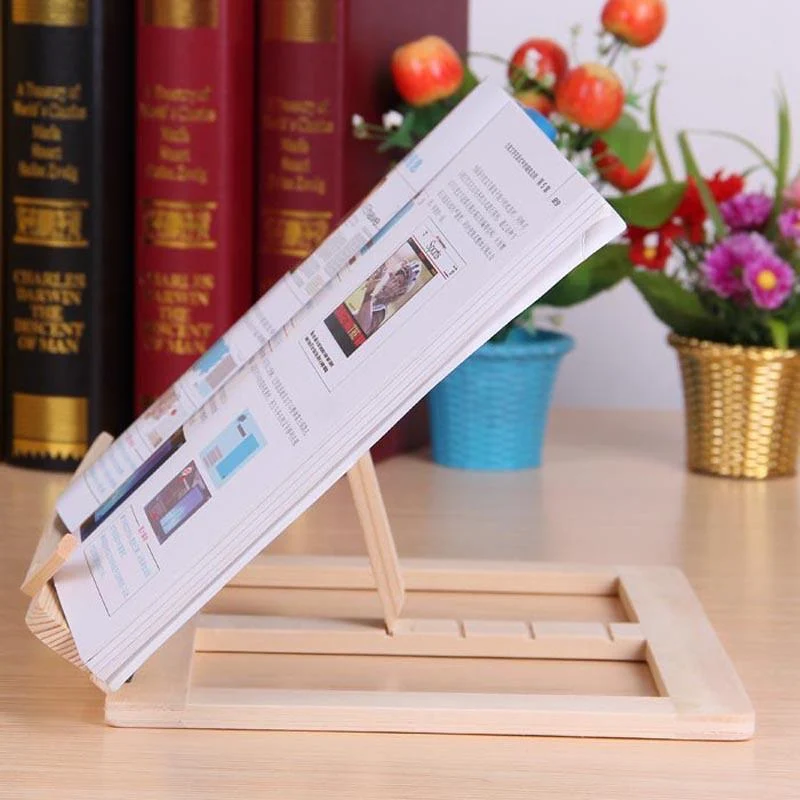 Porte livre en bois