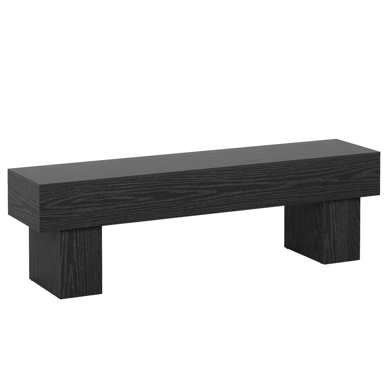 Tribesigns Meuble TV 160 cm, Centre multimédia style ferme pour salon et télévision