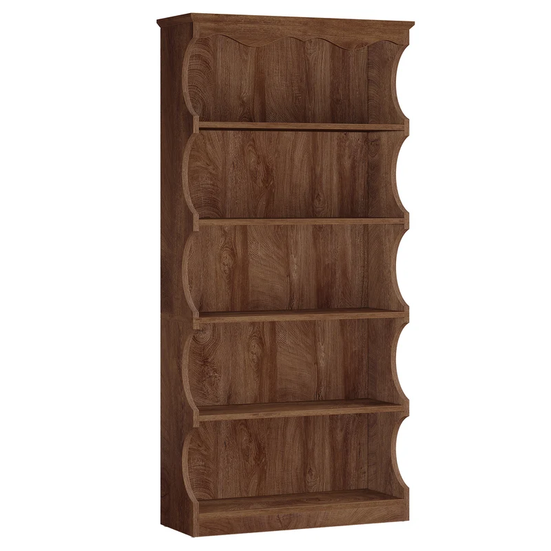 Tribesigns Étagère à 6 Niveaux, 180 cm de Hauteur, Bibliothèque autoportante avec rangements